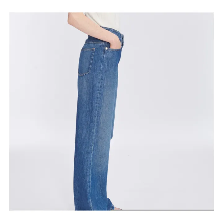 A.P.C. Collaboration A.P.C. x Natacha Ramsay Levi - Jean Clinteau Coton Bio | Bleu indigo