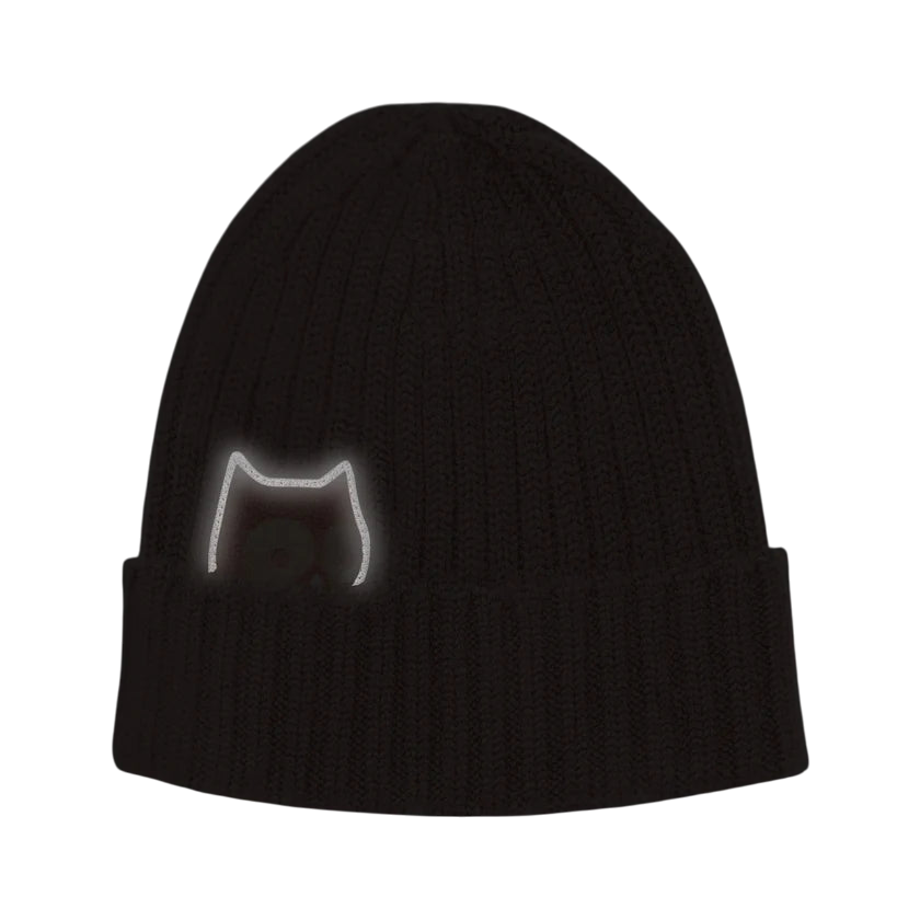 Beanie Mallet Merino Dark rose