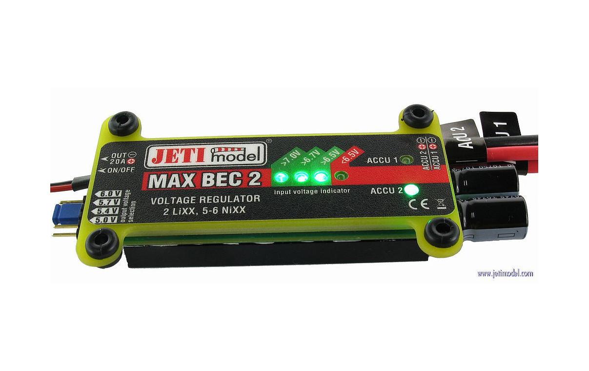 Stromversorgung MAX BEC 2 12ABEC Empfänger Stromversorgung