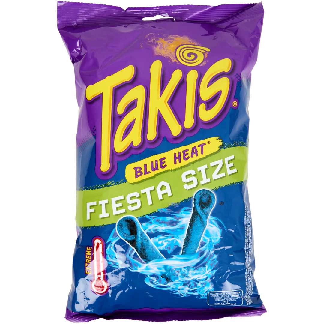 Takis Fiesta Size Blue Heat 200 gram