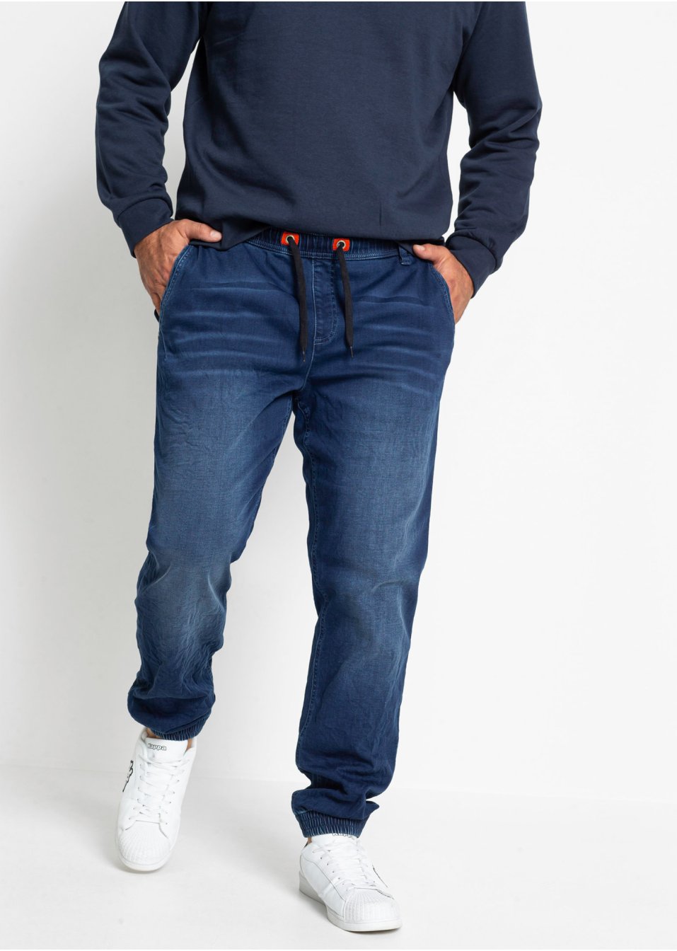 Jean-jogging taille extensible, Regular Fit
