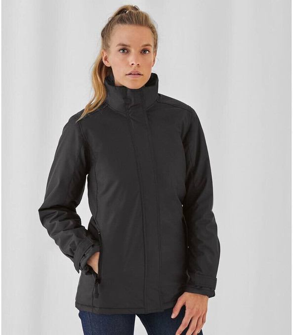 B&C BC333 - Veste À Capuche Femme Fermeture Éclair