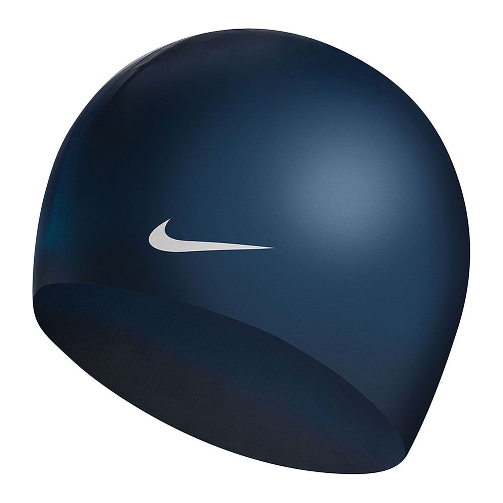 Nike Swim SOLID SILICONE - Bonnet midnight navy