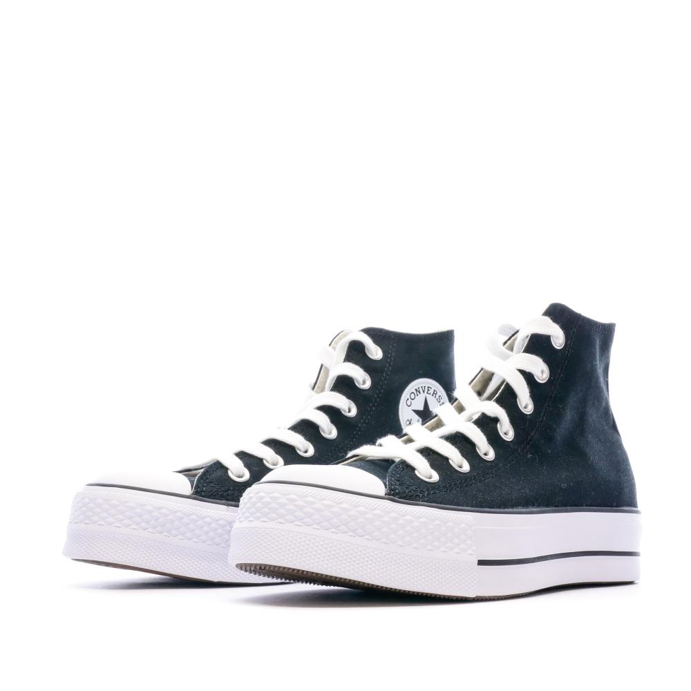 Converse Baskets Noir Femme Converse Chuck Taylor All Star Platform