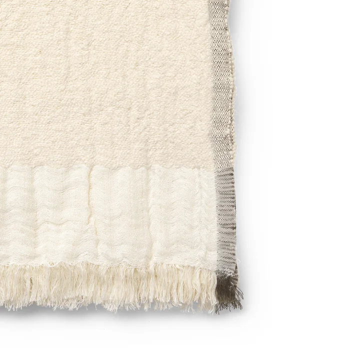 Ferm Living - Weaver Tagesdecke, 170 x 120 cm, rotbraun
