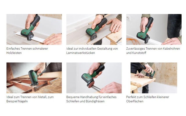 BOSCH Trennschleifer »EasyCut« Mit Akku/Ladegerät