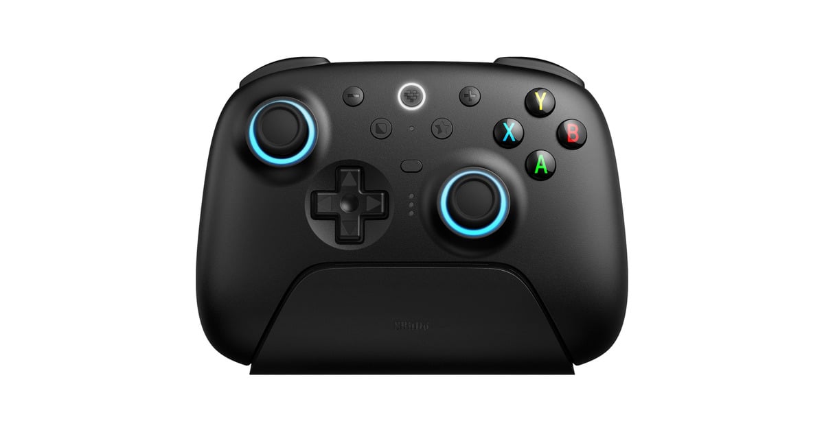 8BitDoUltimate 2 Wireless Controller  (Zwart, 2.4 GHz / Bluetooth, USB, Pc)