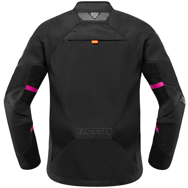 Icon - Blouson Mesh AF - Femme Noir / Rose