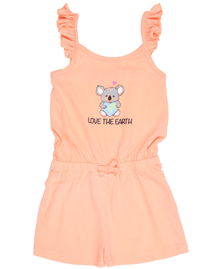 Jumpsuit HAPPY KOALA in koralle