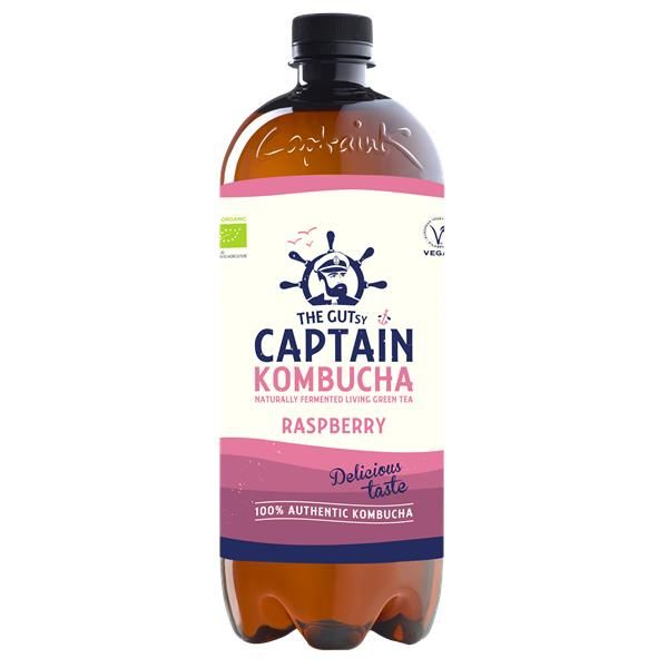 Captain Kombucha Bio Framboesa