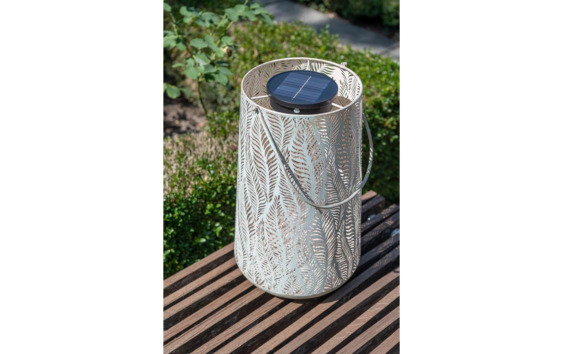 Laterne Solar Antic Lara, 46 cm, MintSolarleuchte zum Aufstellen oder Aufhängen