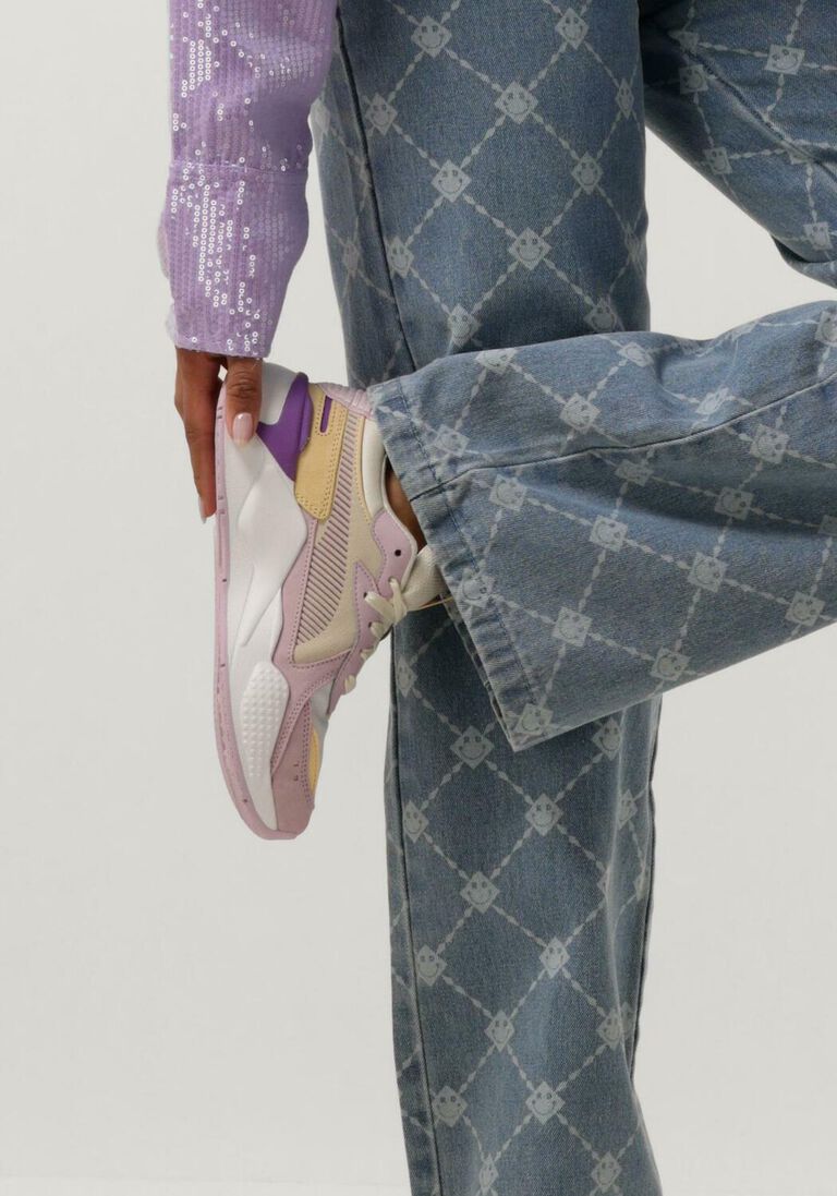 PUMA paarse puma lage sneakers rs-x reinvent wn's