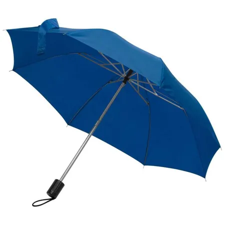 Macma Taschen-Regenschirm mit Schutzhülle, blau