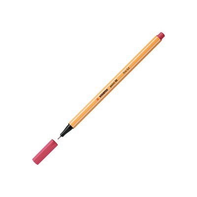 STABILO point 88 - Feutre fin - 0.4 mm - rouge grenadine