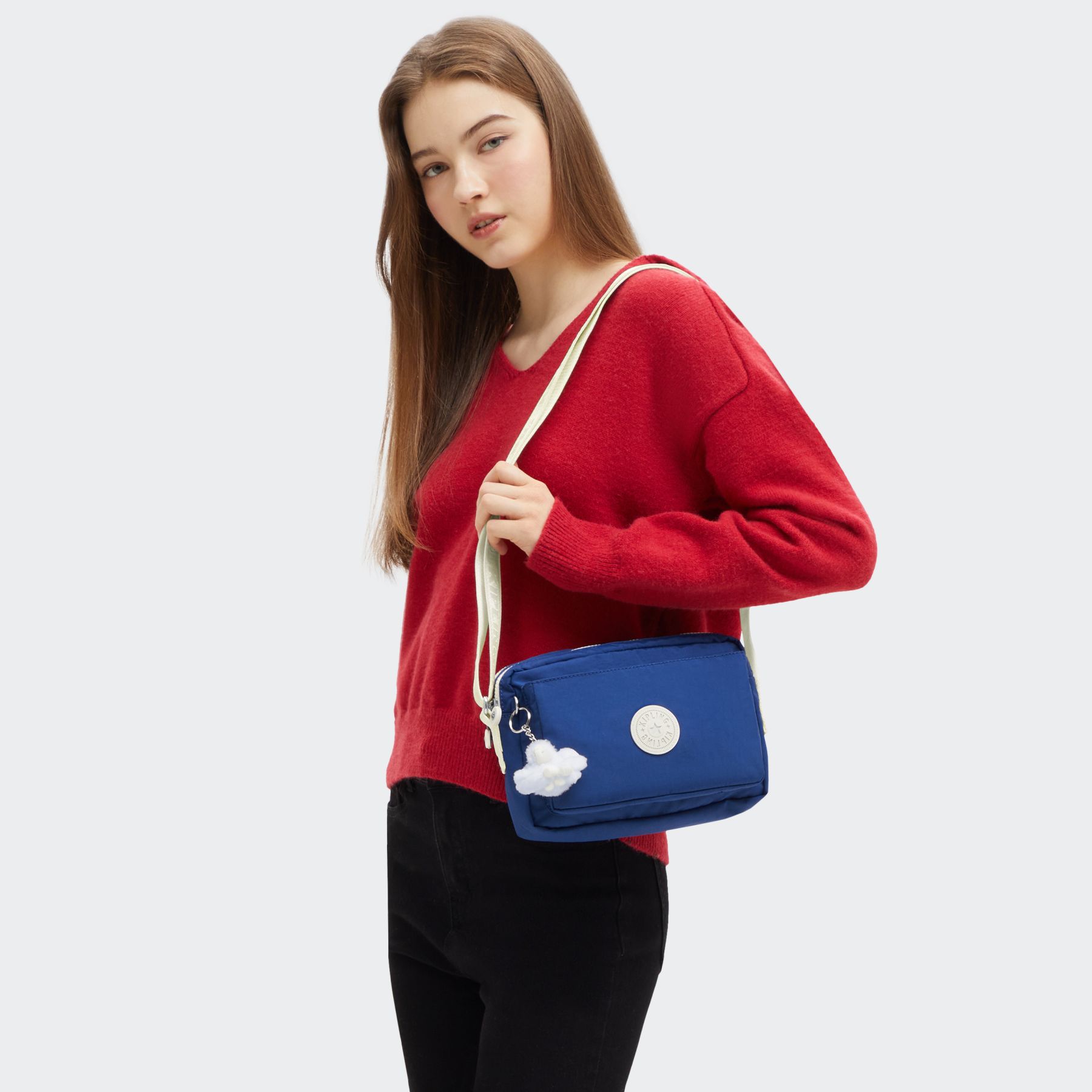ABANU M Sac à bandoulière réglable polyvalent de taille moyenne  - Eager Sapphire