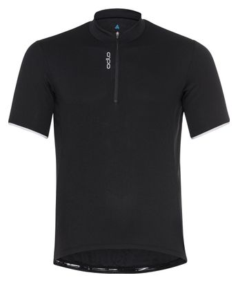 Maillot Manches Courtes 1/2 zip Odlo Essential Noir