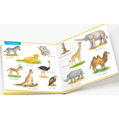 Tessloff Mein Bildwörterbuch Zoo: Spielerisches Lernen der ersten Wörter