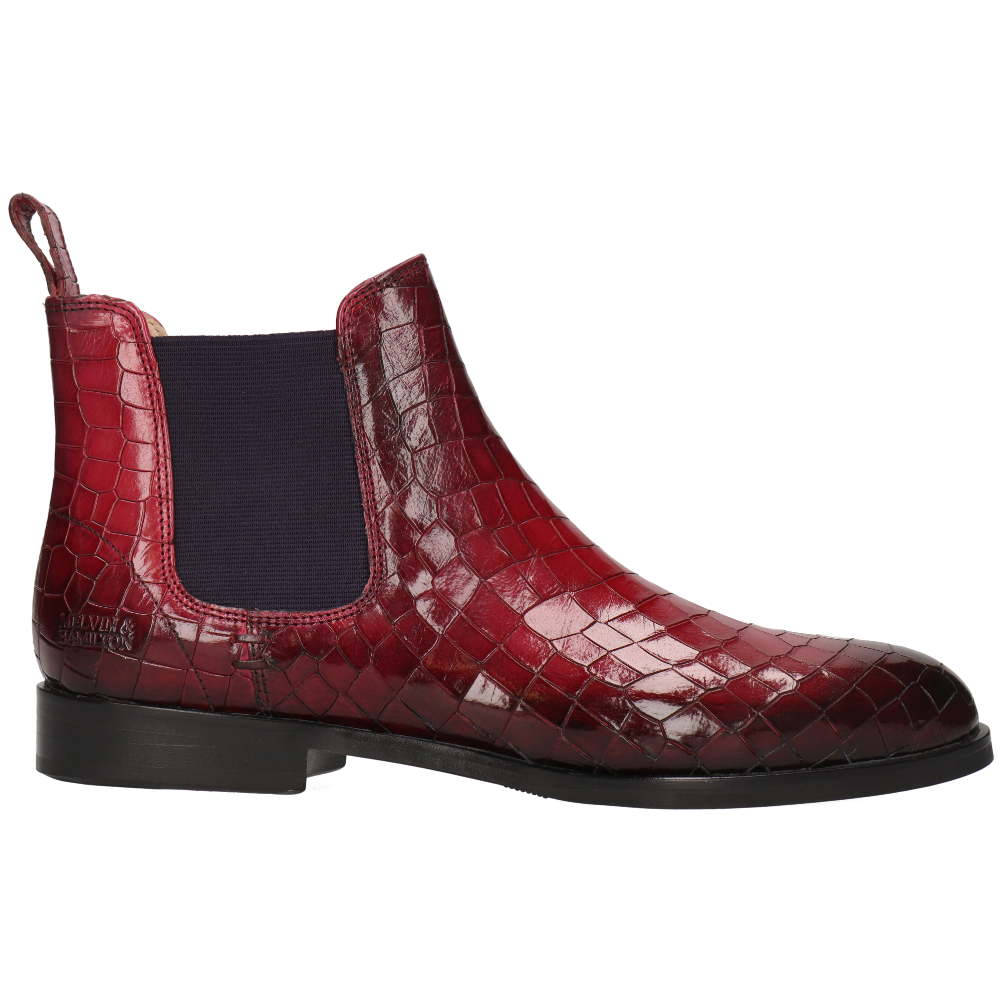 SUSAN 10 - Bottines à talon plat | Violet
