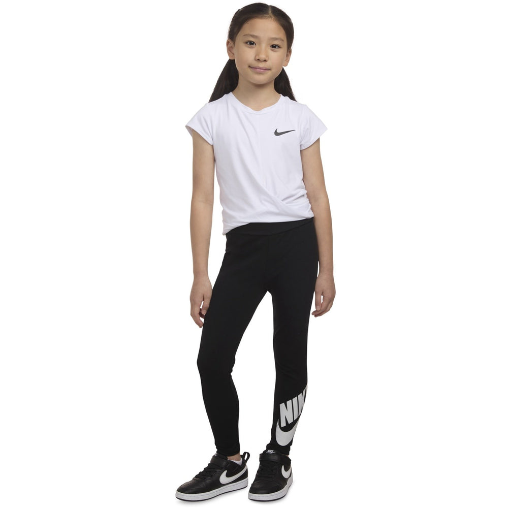 Køb NIKE Black Club Hbr High Rise Legging