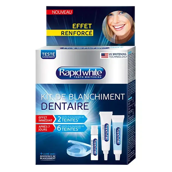 Kit de clareamento dental Rapid White