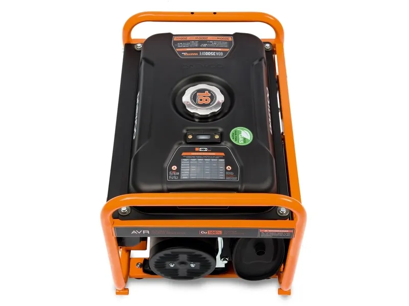 Daewoo GDA 3500DFE, 2800 W, 230 V, 18 L, Benzin, Vejledning, 50 Hz