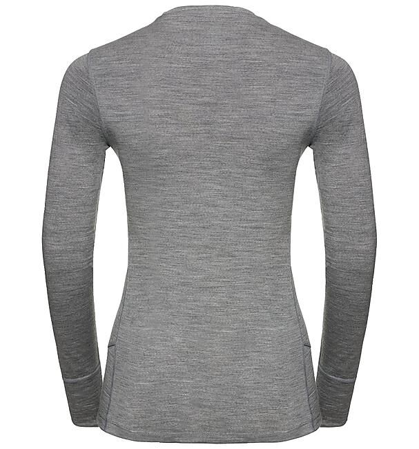 ODLO - T-SHIRT ML NATURAL MERINO WARM CREW NECK W