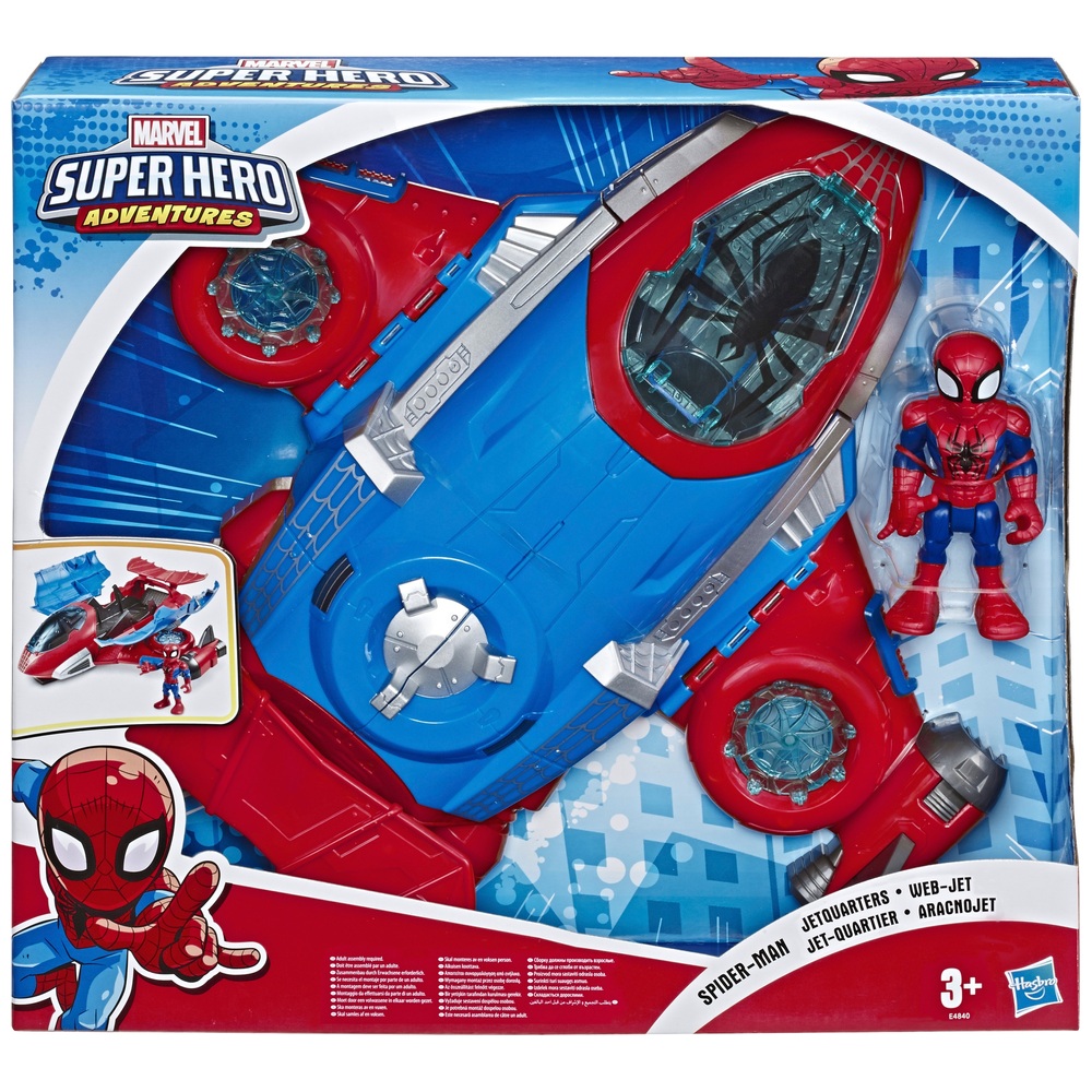 Playskool Heroes Marvel Spider-Man Jetquarters
