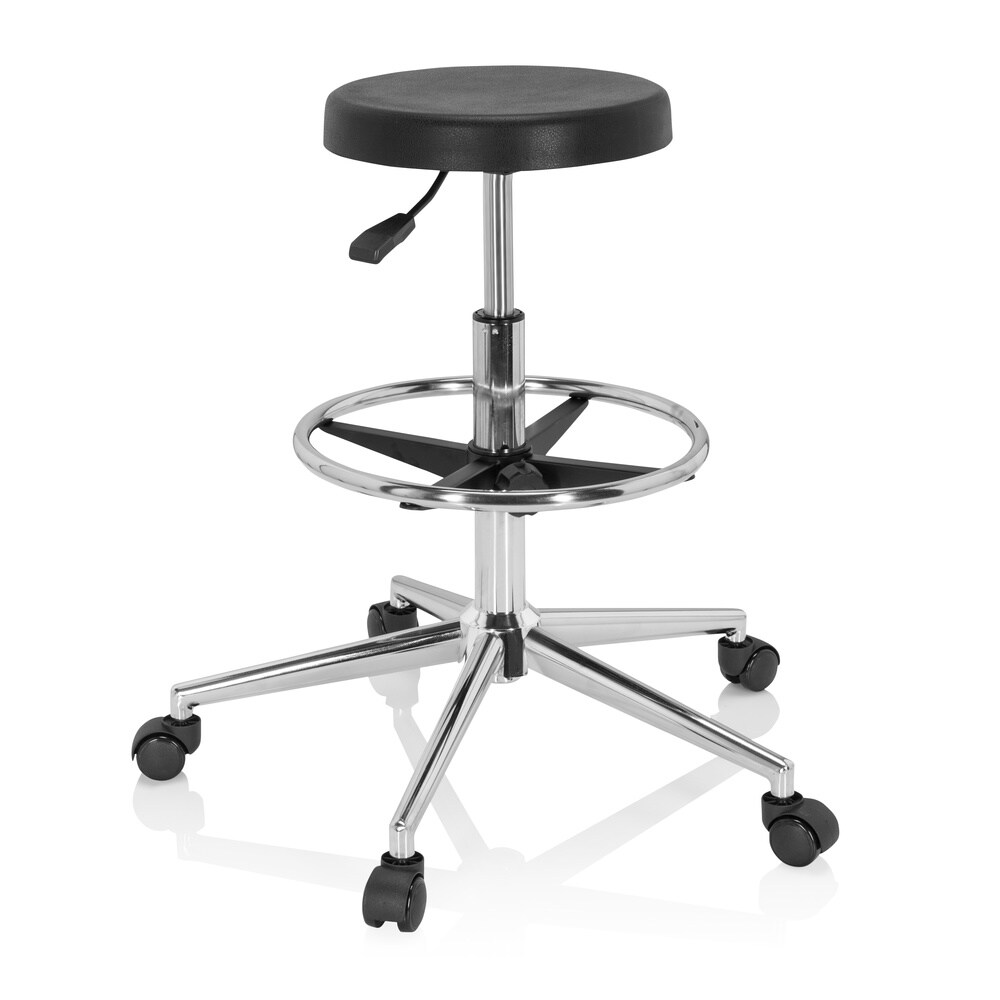 Drehhocker TOP WORK 14 I Hartschaum ohne Armlehnen hjh OFFICE