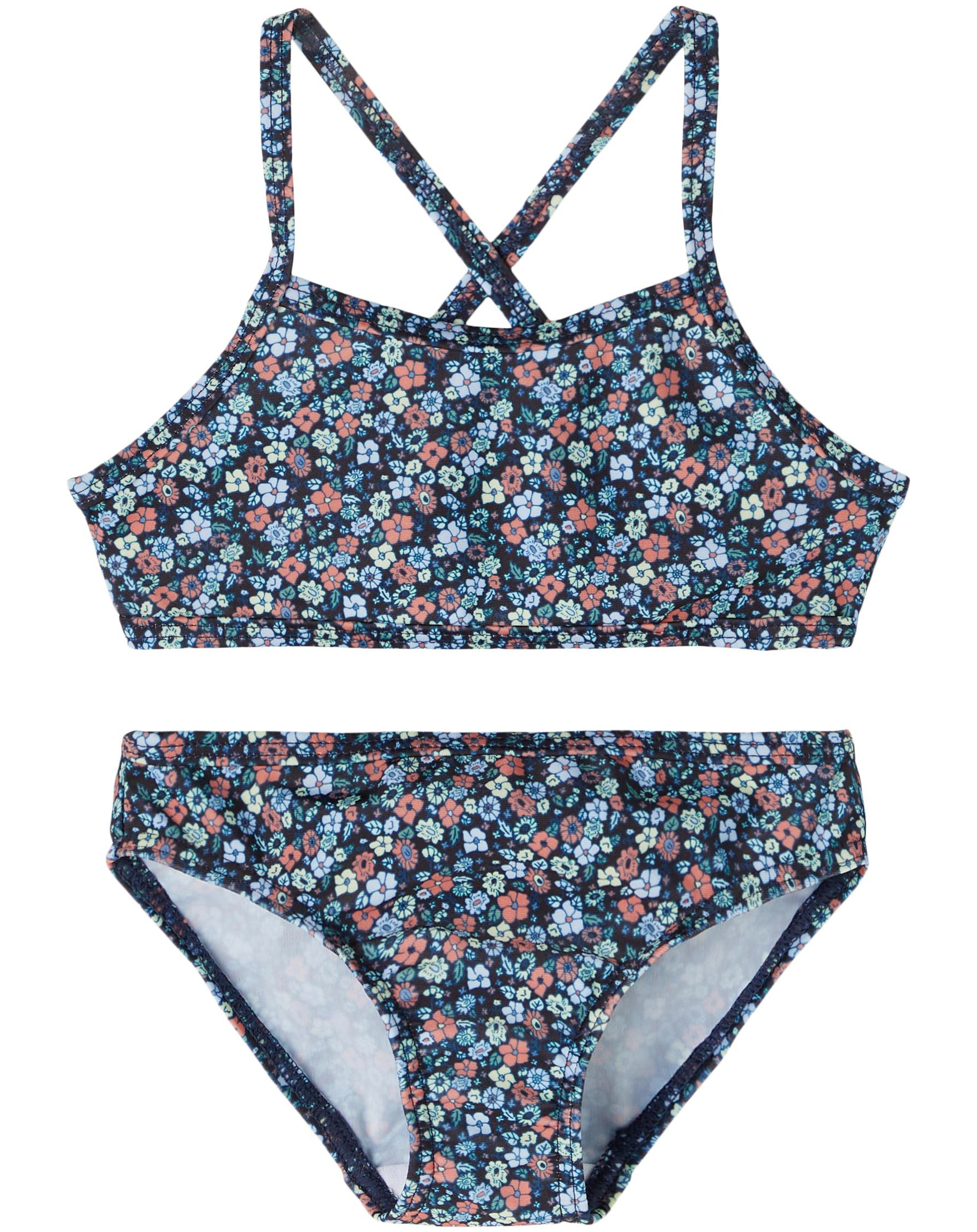 Bikini NMFFELINA FLOWERS in black