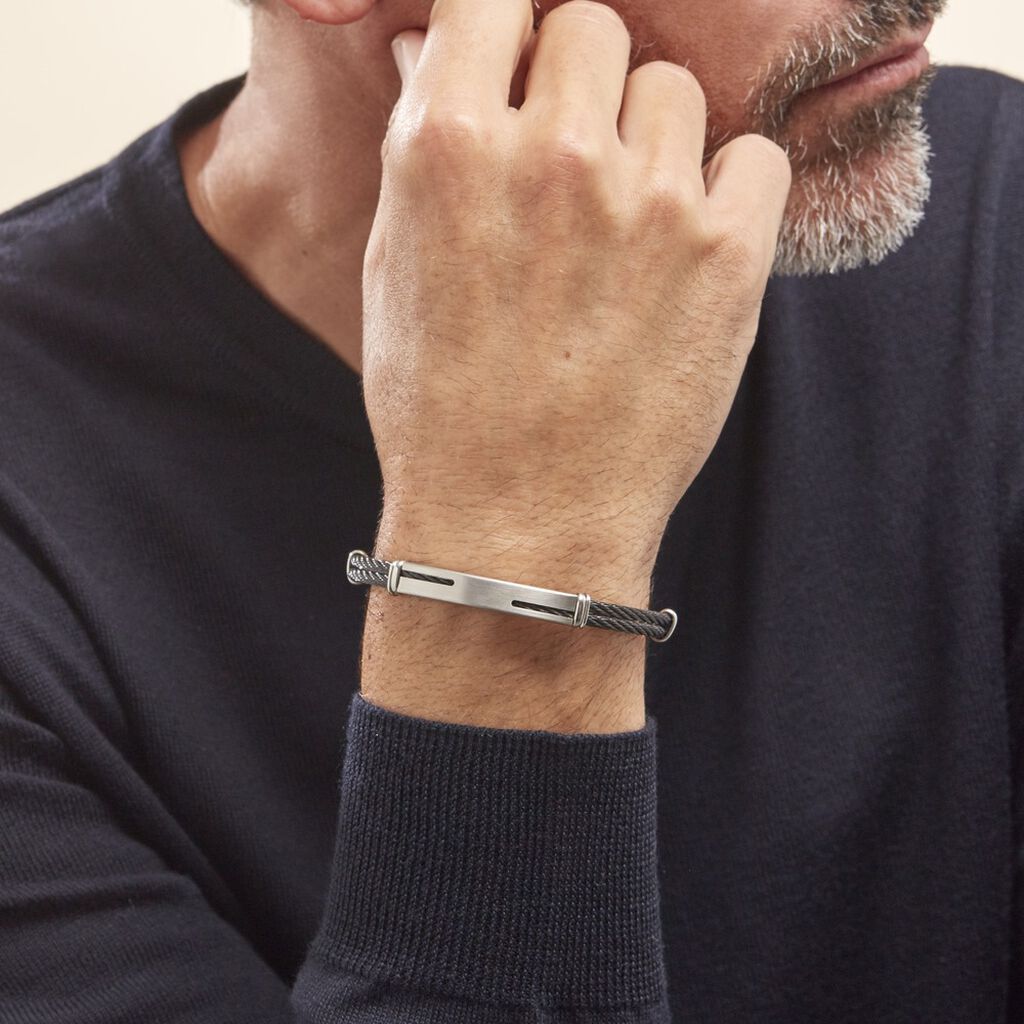 Bracelet Oscar Acier Blanc