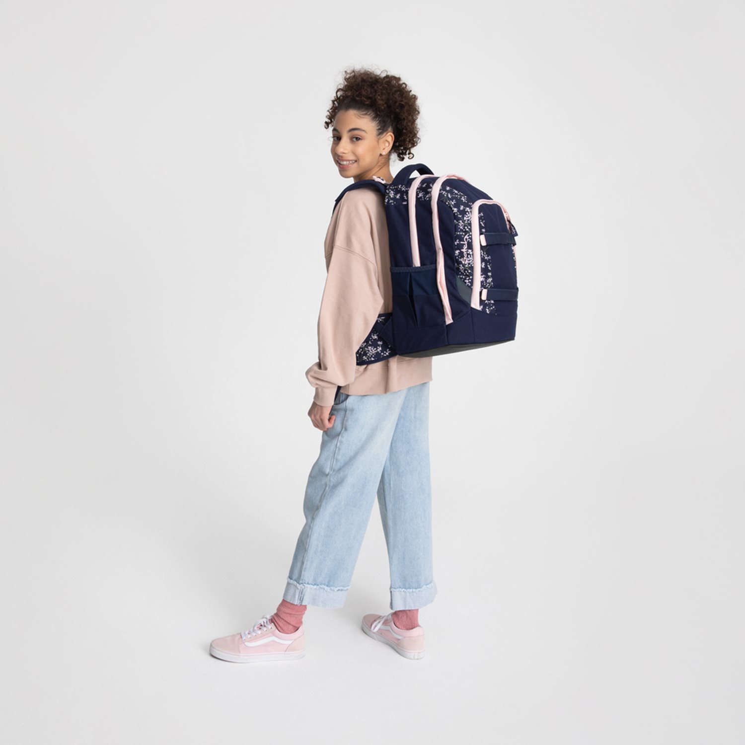 Satch Pack School Rugzak bloomy breeze