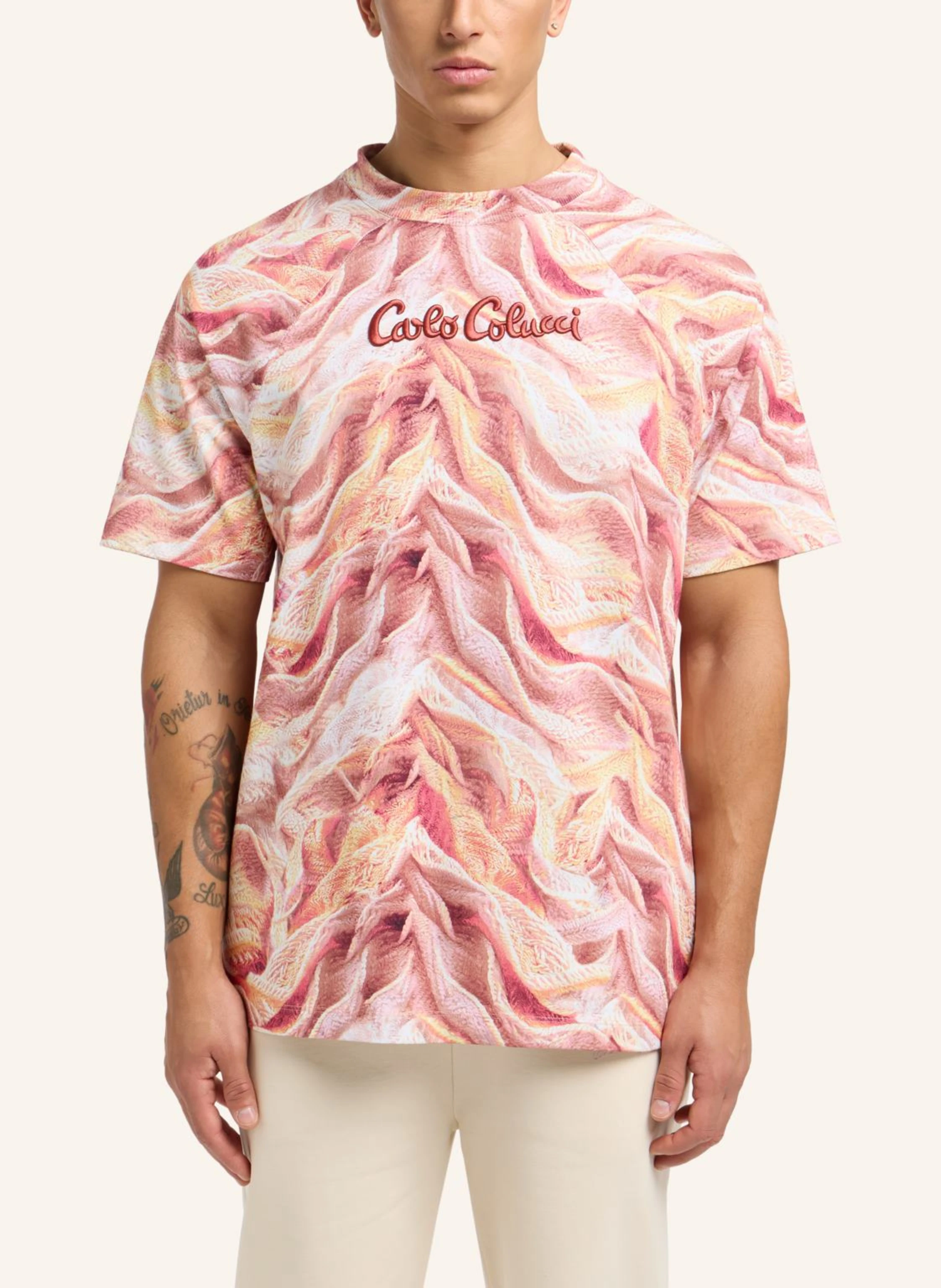 CARLO COLUCCI T-Shirt - Artificial Knit DORN