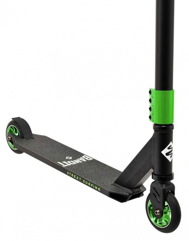 Streetsurfing - Løbehjul - Bandit Shooter Grøn