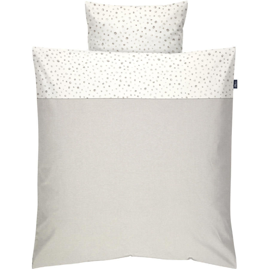 Alvi® Komplettstubenwagen Birthe weiss Aqua Dot