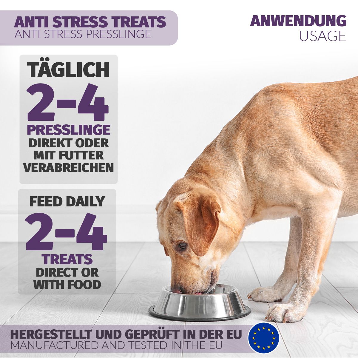 Saint Nutrition® | Anti Stress Leckerlis | für Hunde