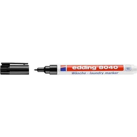 edding 8040 Wäschemarker, 1mm, schwarz