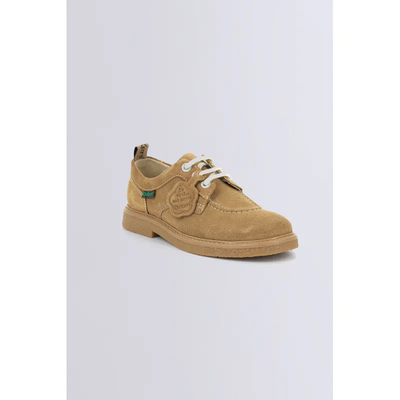 Kick levy Camel DERBIES Cuir Homme