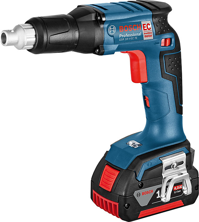 Visseuse plaquiste sans fil Bosch Professional GSR 18V-EC TE solo L-BOXX (sans batterie)