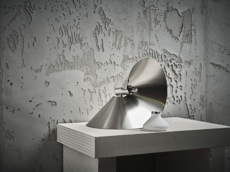 Frandsen Peel tafellamp brushed stainless steel