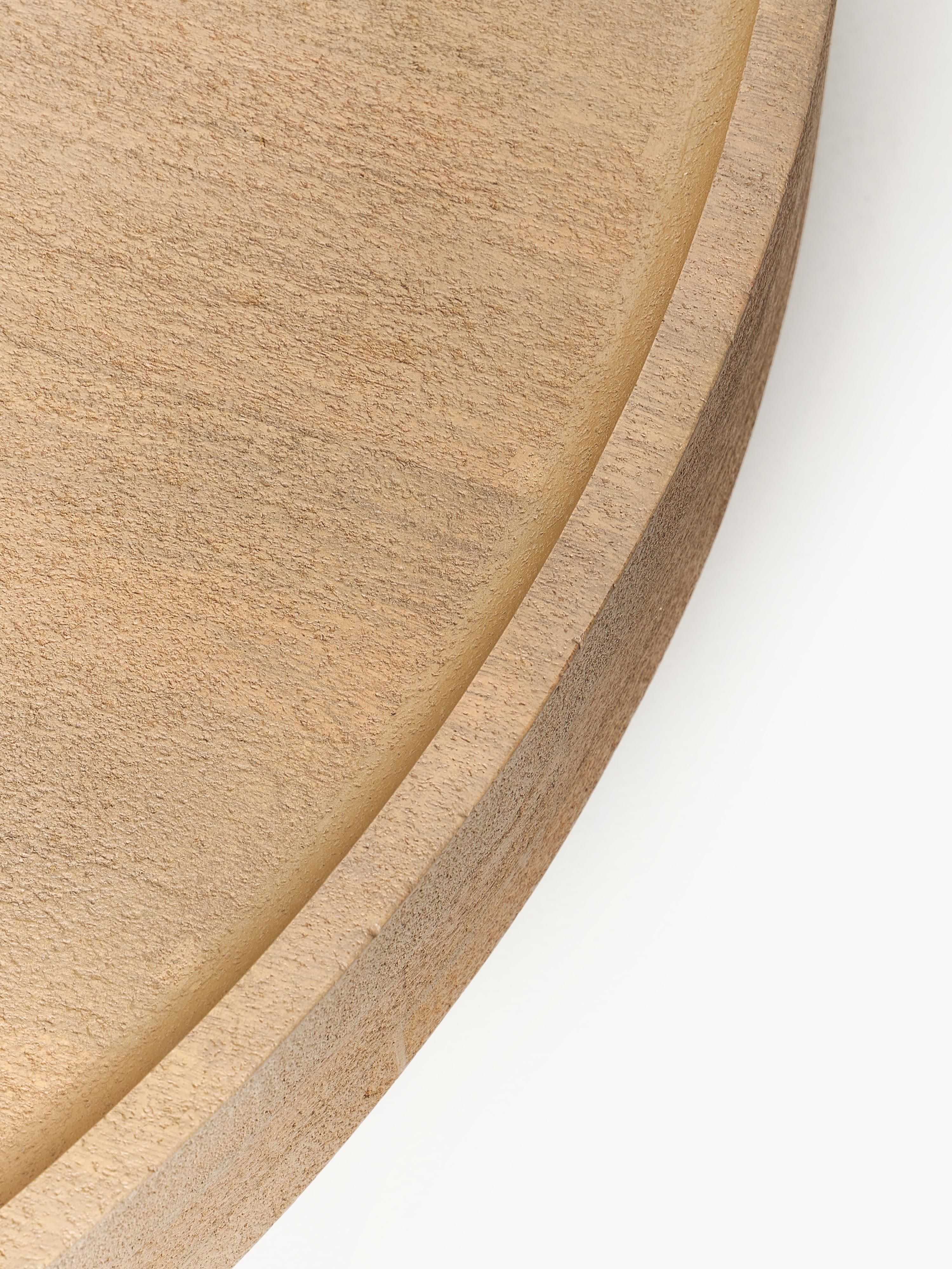 Ronde XL salontafel Benno van mangohout