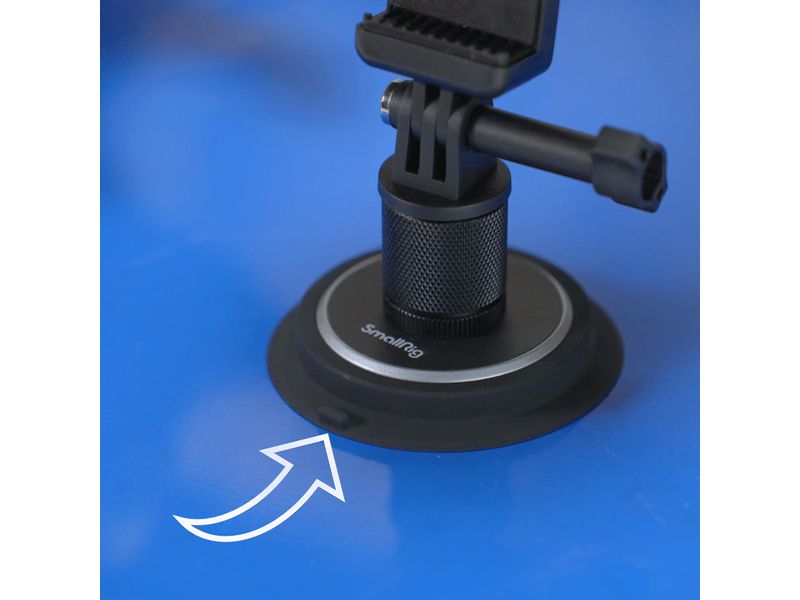 Smallrig Saugnapfhalterung Triple Magnetic Dreifacher magnetischer Saugnapf-Halterungssatz für Action-Kameras