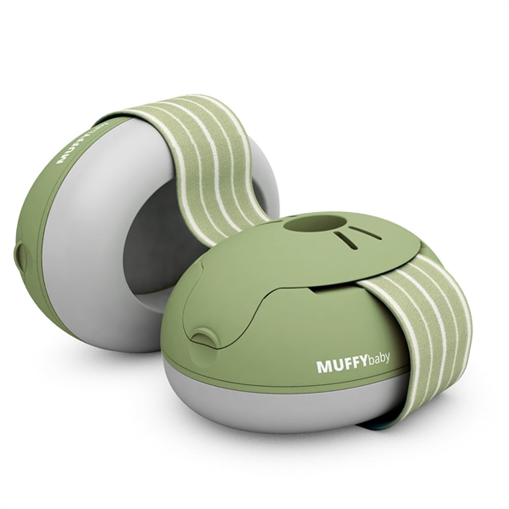 Muffy Baby Høreværn Green - Alpine → Luksusbaby.dk