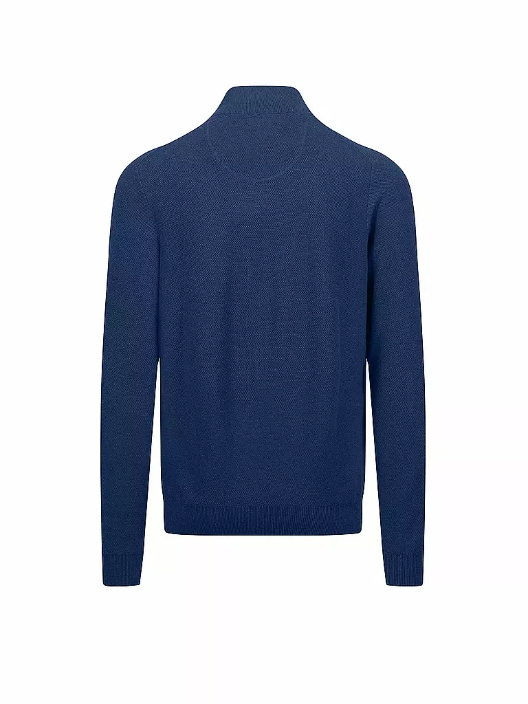 FYNCH HATTON Troyer Pullover dunkelblau