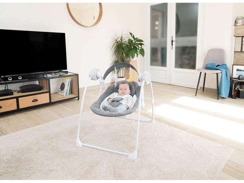 Badabulle Komfort-Babyschaukel Moonlight Elektrische Babywippe