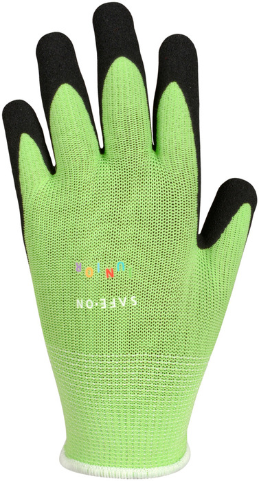 Safe-On Junior handsker 6-8 år grøn