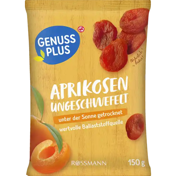 Aprikosen, ungeschwefelt