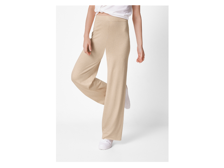 Gebreide dames broek