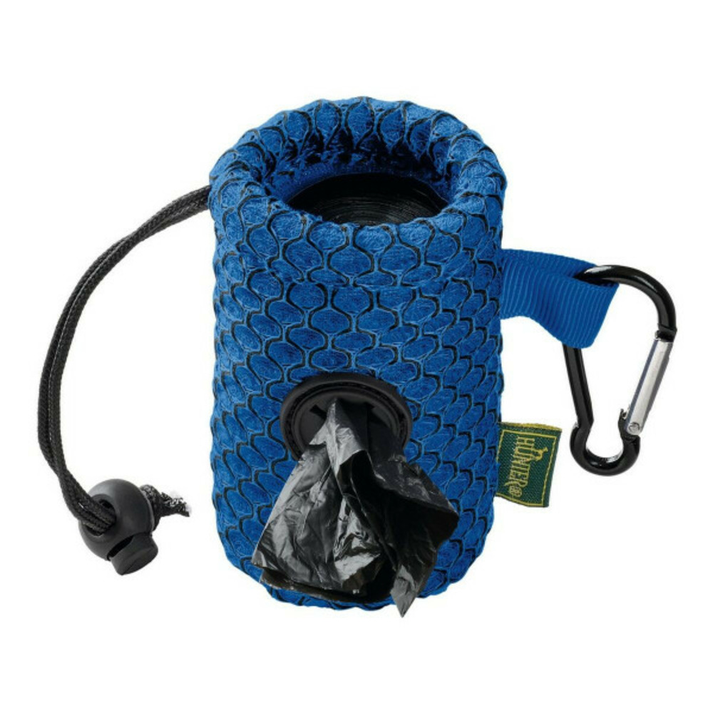 Coffret textile legging porte-sacs bleu