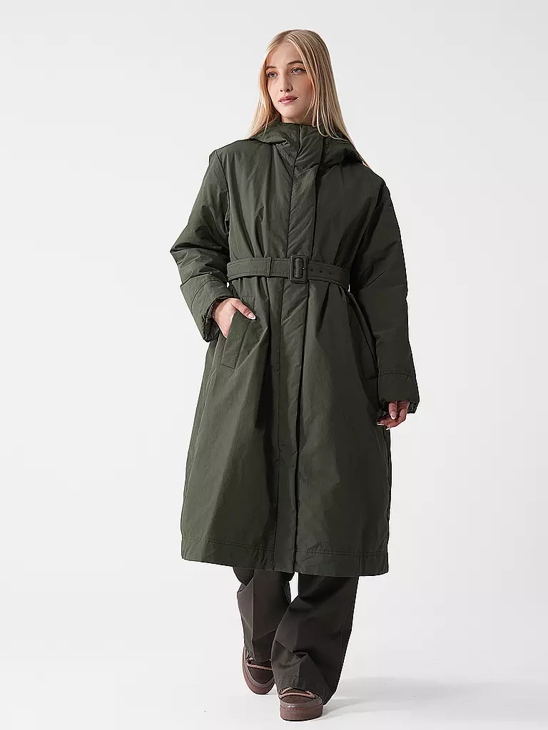 WEEKEND MAX MARA Daunensteppmantel USSITA grün