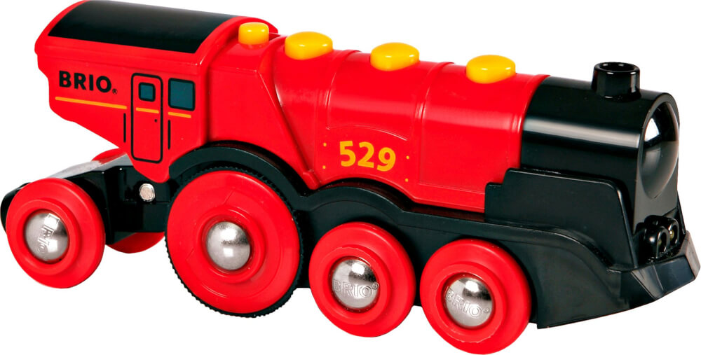 BRIO 63359200 Rote Lola Batterielok